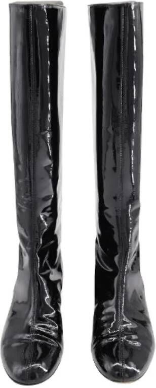 Casadei Pre-owned Leather boots Black Dames