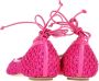 Casadei Pre-owned Leather flats Pink Dames - Thumbnail 3