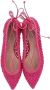 Casadei Pre-owned Leather flats Pink Dames - Thumbnail 4