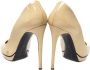 Casadei Pre-owned Leather heels Beige Dames - Thumbnail 4