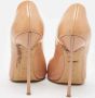 Casadei Pre-owned Leather heels Beige Dames - Thumbnail 5