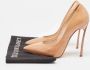 Casadei Pre-owned Leather heels Beige Dames - Thumbnail 9