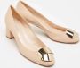 Casadei Pre-owned Leather heels Beige Dames - Thumbnail 4