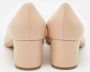 Casadei Pre-owned Leather heels Beige Dames - Thumbnail 5