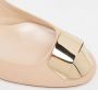 Casadei Pre-owned Leather heels Beige Dames - Thumbnail 8