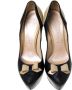 Casadei Pre-owned Leather heels Black Dames - Thumbnail 2