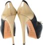 Casadei Pre-owned Leather heels Black Dames - Thumbnail 4