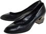 Casadei Pre-owned Leather heels Black Dames - Thumbnail 3