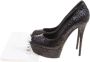 Casadei Pre-owned Leather heels Black Dames - Thumbnail 7