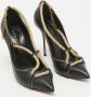 Casadei Pre-owned Leather heels Black Dames - Thumbnail 4