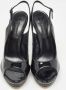 Casadei Pre-owned Leather heels Black Dames - Thumbnail 3