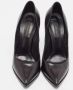 Casadei Pre-owned Leather heels Black Dames - Thumbnail 3