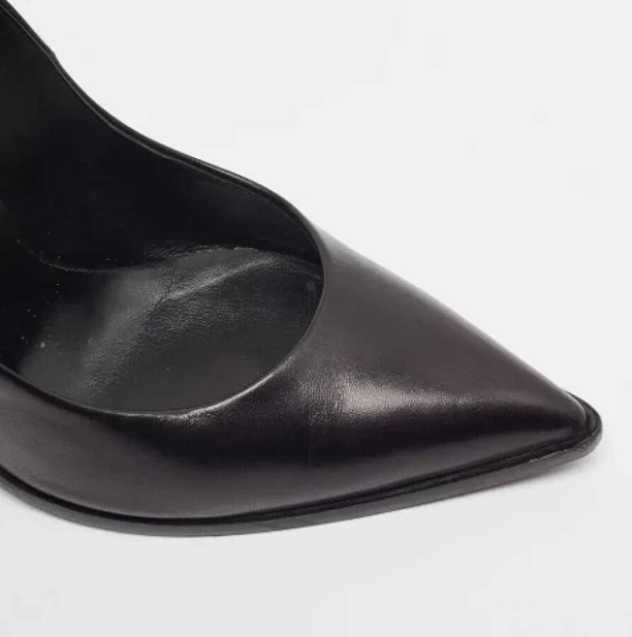 Casadei Pre-owned Leather heels Black Dames