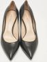 Casadei Pre-owned Leather heels Black Dames - Thumbnail 3