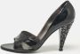 Casadei Pre-owned Leather heels Black Dames - Thumbnail 2