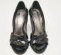 Casadei Pre-owned Leather heels Black Dames - Thumbnail 3