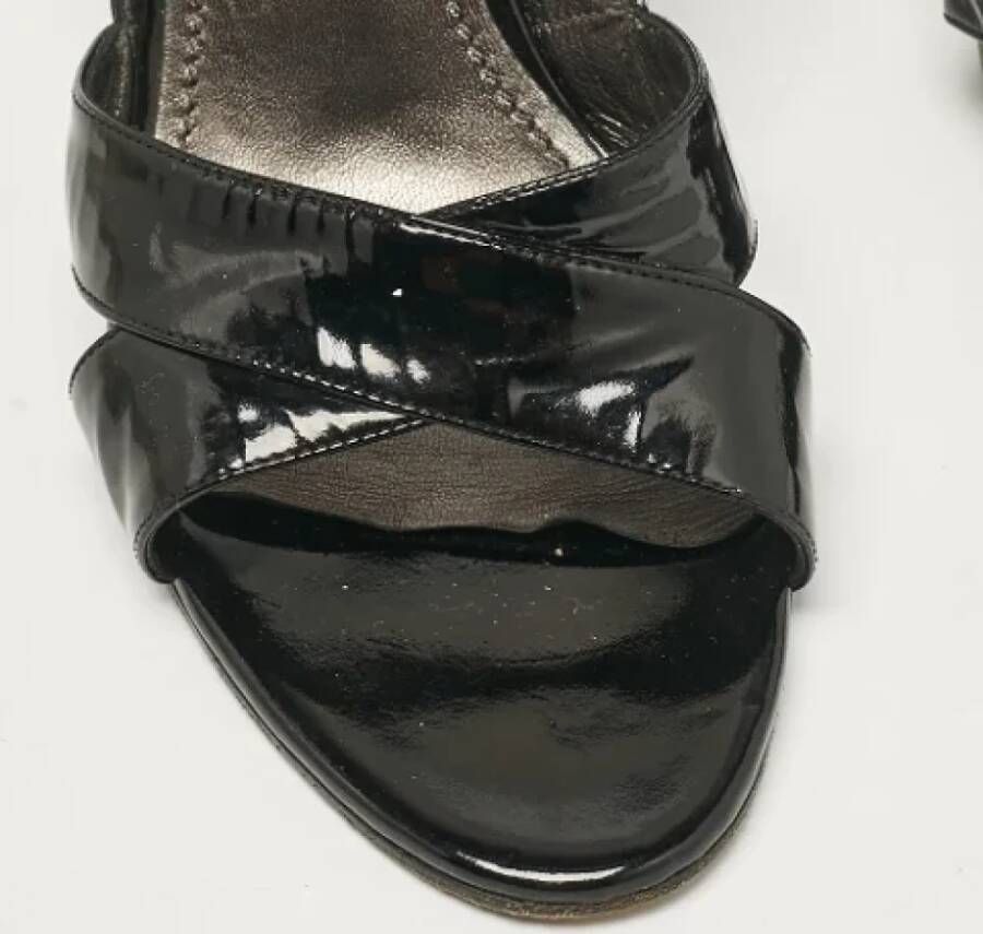 Casadei Pre-owned Leather heels Black Dames