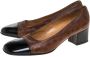 Casadei Pre-owned Leather heels Brown Dames - Thumbnail 3