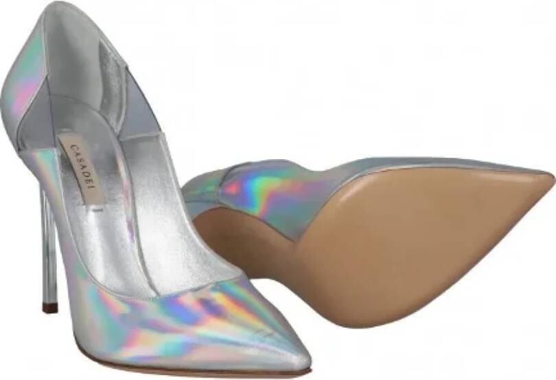 Casadei Pre-owned Leather heels Multicolor Dames