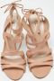 Casadei Pre-owned Leather sandals Beige Dames - Thumbnail 3