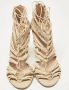 Casadei Pre-owned Leather sandals Beige Dames - Thumbnail 2