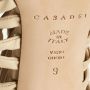 Casadei Pre-owned Leather sandals Beige Dames - Thumbnail 8