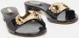 Casadei Pre-owned Leather sandals Black Dames - Thumbnail 4