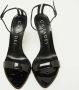 Casadei Pre-owned Leather sandals Black Dames - Thumbnail 3