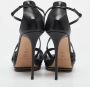 Casadei Pre-owned Leather sandals Black Dames - Thumbnail 5