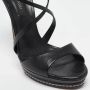 Casadei Pre-owned Leather sandals Black Dames - Thumbnail 7