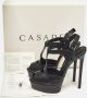 Casadei Pre-owned Leather sandals Black Dames - Thumbnail 9