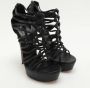 Casadei Pre-owned Leather sandals Black Dames - Thumbnail 4