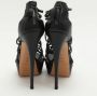 Casadei Pre-owned Leather sandals Black Dames - Thumbnail 5