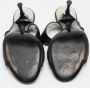 Casadei Pre-owned Leather sandals Black Dames - Thumbnail 4