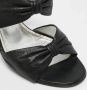 Casadei Pre-owned Leather sandals Black Dames - Thumbnail 5