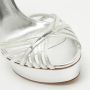 Casadei Pre-owned Leather sandals Gray Dames - Thumbnail 6