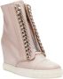 Casadei Pre-owned Leather sneakers Pink Dames - Thumbnail 2