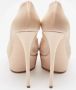 Casadei Pre-owned Satin heels Beige Dames - Thumbnail 5