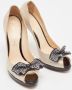 Casadei Pre-owned Satin heels Beige Dames - Thumbnail 3