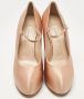 Casadei Pre-owned Satin heels Pink Dames - Thumbnail 2