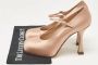 Casadei Pre-owned Satin heels Pink Dames - Thumbnail 8