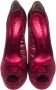 Casadei Pre-owned Satin heels Red Dames - Thumbnail 2