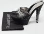 Casadei Pre-owned Satin sandals Black Dames - Thumbnail 9