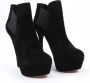 Casadei Pre-owned Suede boots Black Dames - Thumbnail 2