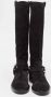 Casadei Pre-owned Suede boots Black Dames - Thumbnail 2