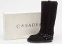 Casadei Pre-owned Suede boots Black Dames - Thumbnail 8