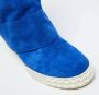 Casadei Pre-owned Suede boots Blue Dames - Thumbnail 7