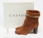 Casadei Pre-owned Suede boots Brown Dames - Thumbnail 9