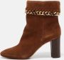 Casadei Pre-owned Suede boots Brown Dames - Thumbnail 2