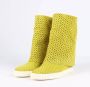 Casadei Pre-owned Suede boots Green Dames - Thumbnail 2